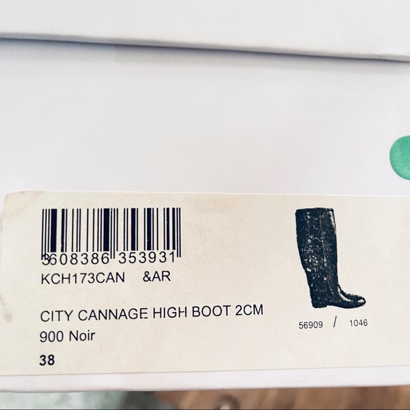 DIOR City Cannage High Boots Black - Picture 13 of 13